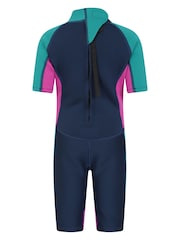 Mountain Warehouse Purple Kids Shorty 2.5/2mm Wetsuit - Image 4 of 6