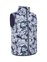 Morado marga - Mountain Warehouse Kids Rocko Printed Padded Gilet - Imagen 2 de 5