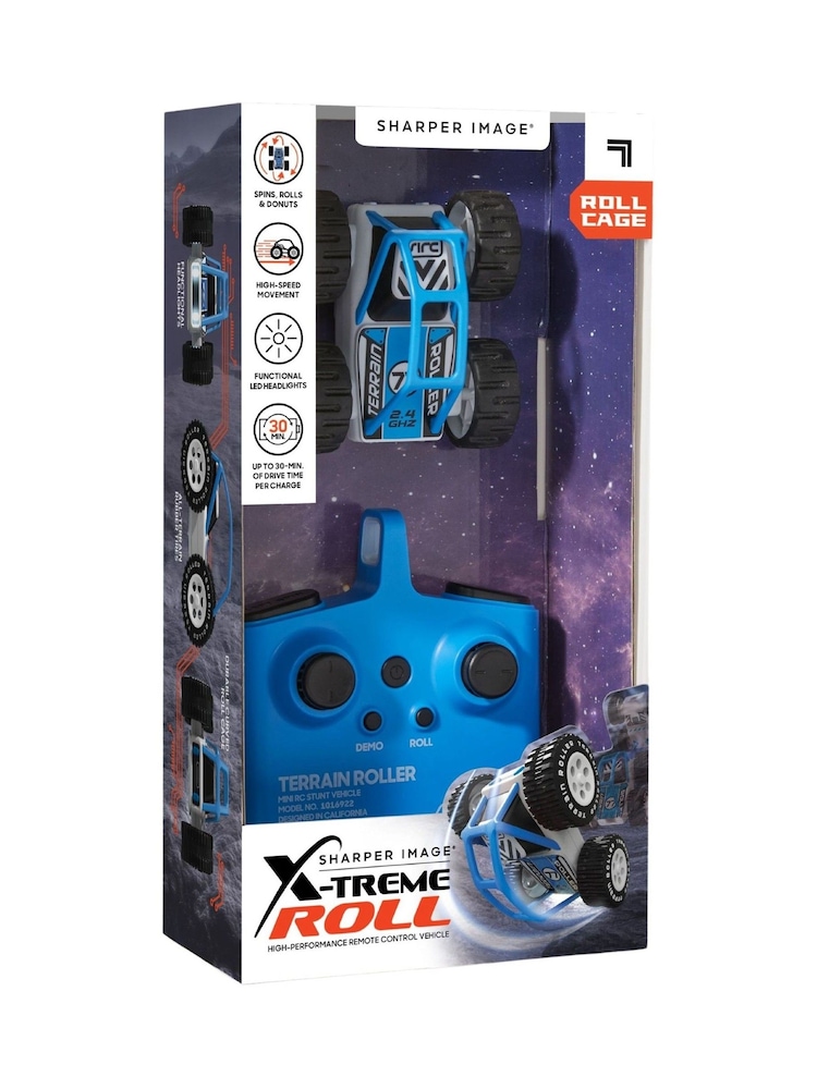 Sharper Image Blue XTreme Roll High Performance Remote Control Vehicle - Image 4 of 4