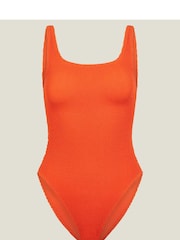 Bañador naranja acanalado de Accessorize - Imagen 4 de 4