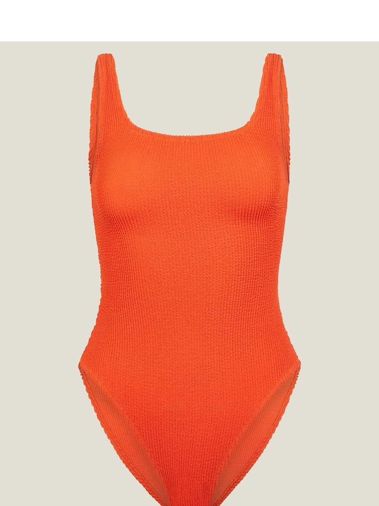 Bañador naranja acanalado de Accessorize - Imagen 4 de 4