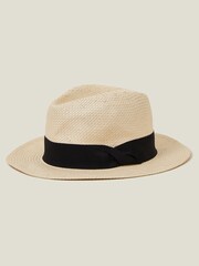 Accessorize Natural Panama Hat - Image 2 of 3