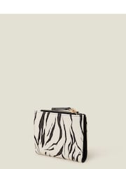 Accessorize Zebra Print Black Wallet - Image 2 of 3