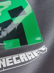 Grey Licensed Minecraft T-Shirt (3-16yrs) - Image 3 of 4
