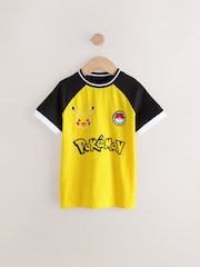 Yellow Pokémon License Short Sleeve T-Shirt (4-16yrs) - Image 1 of 4