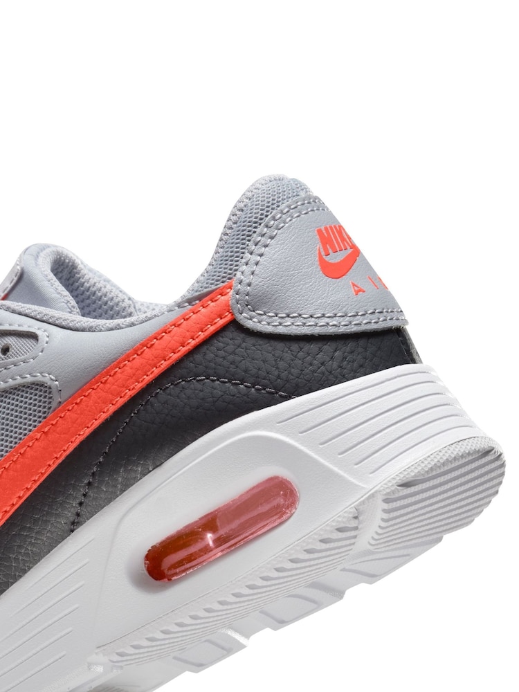 Nike Grey Black Orange Youth Air Max SC Trainers - Image 11 of 11