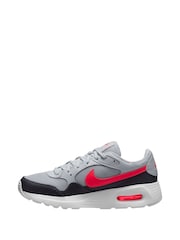 Nike Grey Black Orange Youth Air Max SC Trainers - Image 2 of 4