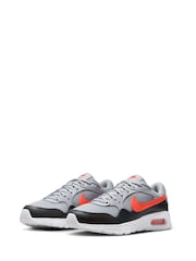 Nike Grey Black Orange Youth Air Max SC Trainers - Image 7 of 11