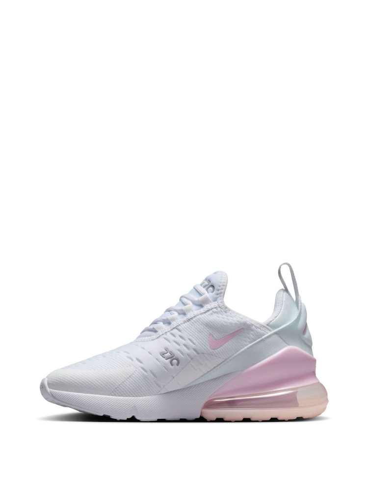 Bela roza - Nike Youth Air Max 270 Trenerji - Slika 2 iz 10 Bela roza - Nike Youth Air Max 270 Trenerji - Slika 2 iz 10