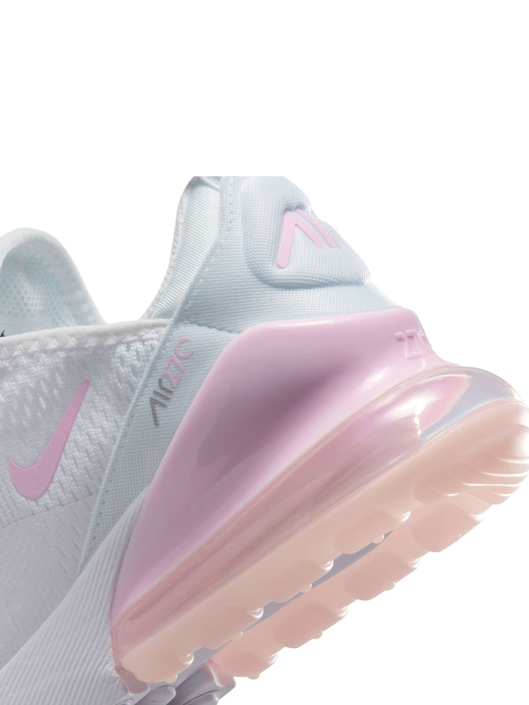 tênis nike feminino nike 270 branco e rosa