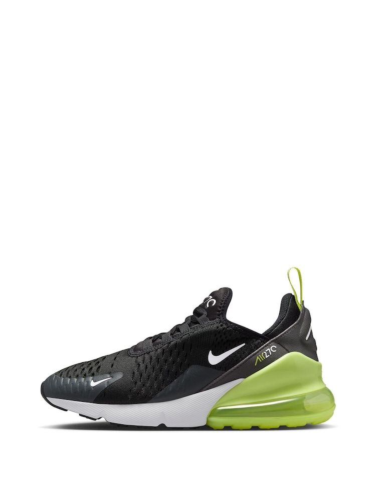 Zwart-gele Twisst - Nike Air Max 270 jeugdsportschoenen - Image 4 of 11