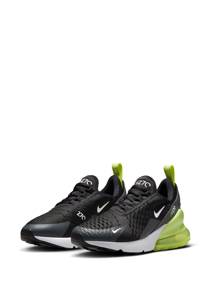 Zwart-gele Twisst - Nike Air Max 270 jeugdsportschoenen - Image 5 of 11