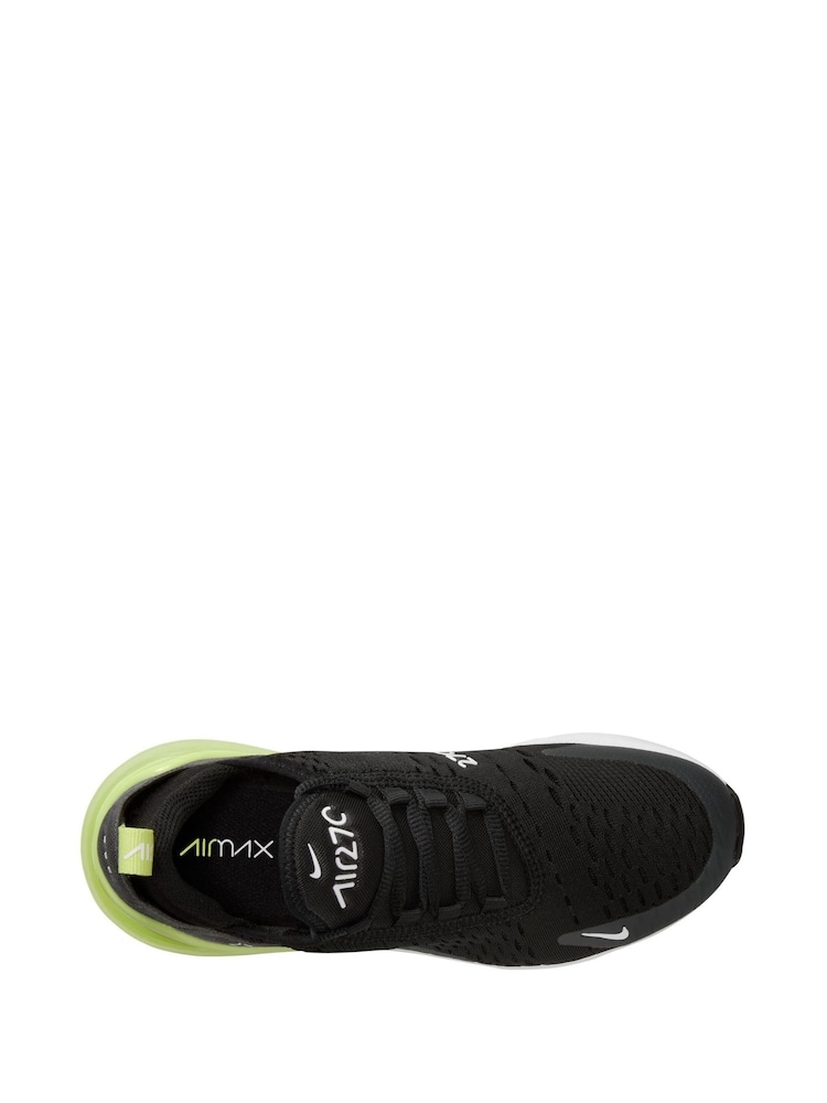 Zwart-gele Twisst - Nike Air Max 270 jeugdsportschoenen - Image 8 of 11