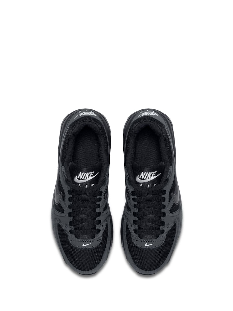 Nike Black Anthracite Grey Air Max Command Flex Trainers - Image 5 of 6