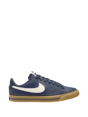 Nike Thunder Blue Court Legacy Trainers - Image 1 of 4