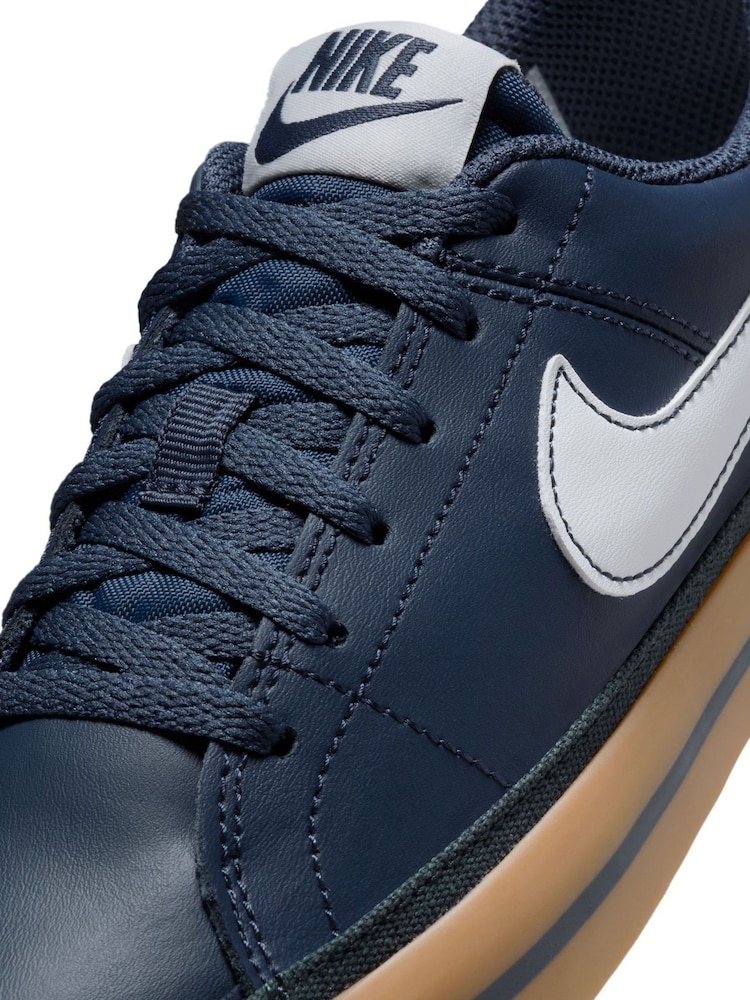 Nike Thunder Blue Court Legacy Trainers - Image 11 of 11