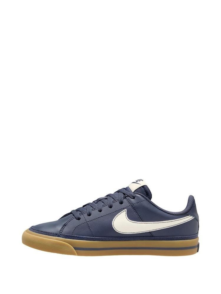 Nike Thunder Blue Court Legacy Trainers - Image 2 of 4