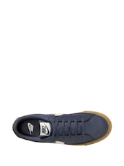 Nike Thunder Blue Court Legacy Trainers - Image 3 of 4