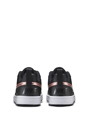 Nike Black/Bronze Court Borough Recraft Trainers - Image 6 of 10