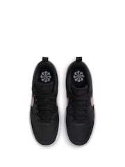 Nike Black/Bronze Court Borough Recraft Trainers - Image 7 of 10