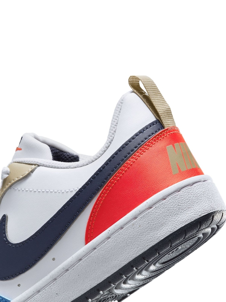 Blanco azul rojo - Zapatillas de deporte bajas Youth Court Borough Recraft de Nike - Imagen 10 de 10 Blanco azul rojo - Zapatillas de deporte bajas Youth Court Borough Recraft de Nike - Imagen 10 de 10