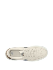 Nike Off White Grey Air Force 1 Youth Trainers - Image 3 of 4
