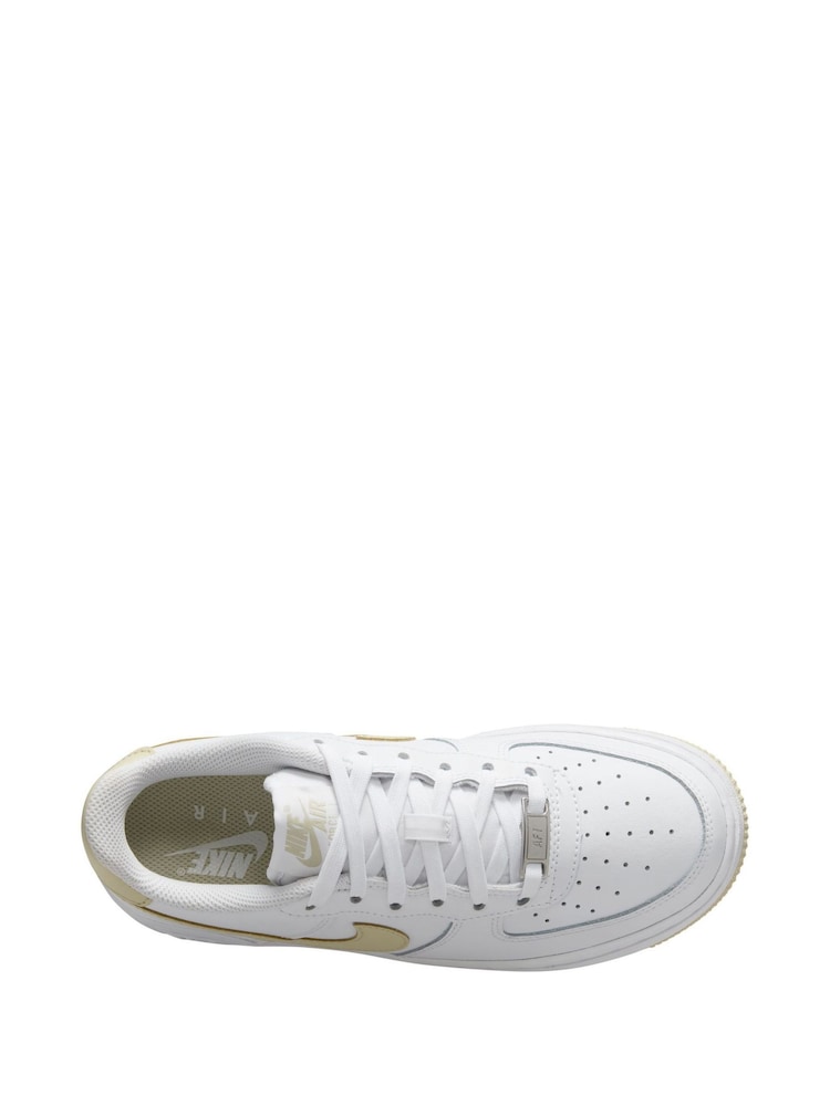 Wit natuurlijk - Nike Air Force 1 Youth sneakers - Image 3 of 4
