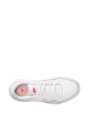 Nike White/Echo Pink Youth Air Max SC Trainers - Image 3 of 4