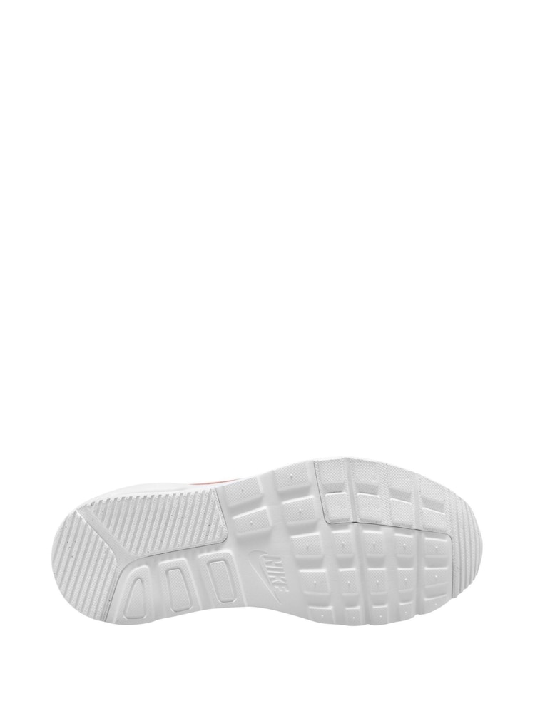 Nike White/Echo Pink Youth Air Max SC Trainers - Image 4 of 4