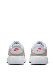 Nike White/Echo Pink Youth Air Max SC Trainers - Image 8 of 11