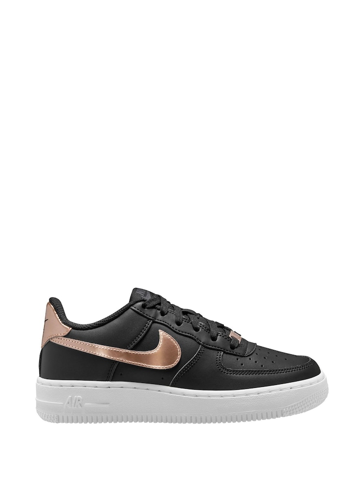Nike Black/Bronze Air Force 1 SE Trainers - Image 2 of 4