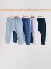 Blue Baby Leggings 4 Pack - Image 1 of 11