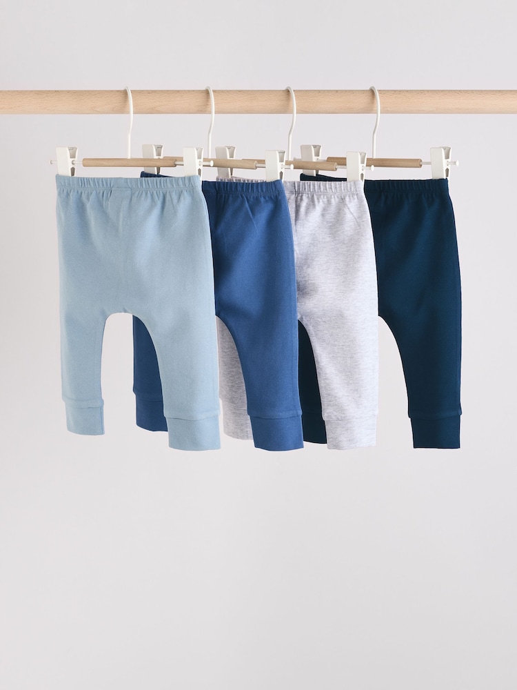 Blue Baby Leggings 4 Pack - Image 2 of 11