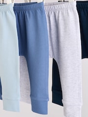 Blue Baby Leggings 4 Pack - Image 8 of 11
