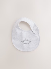 Dinosaure gris - Bébé BIBS 3 Pack - Image 2 of 6