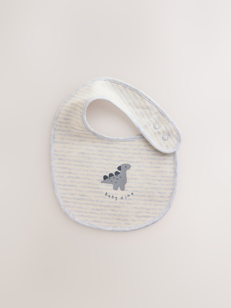 Dinosaure gris - Bébé BIBS 3 Pack - Image 4 of 6