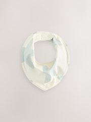 Green Star Print Baby Bibs 5 Pack - Image 2 of 8