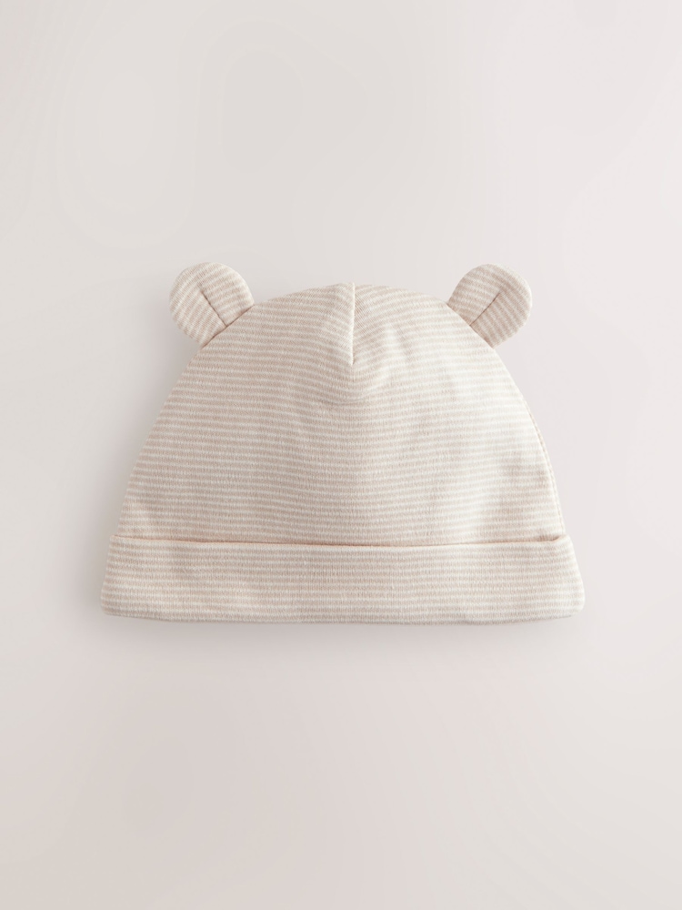 Blau - Beanies mit Streifen für Babys aus 100 % Baumwolle im 3er-Pack (0–18 Monate) - Bild 2 von 6 Blau - Beanies mit Streifen für Babys aus 100 % Baumwolle im 3er-Pack (0–18 Monate) - Bild 2 von 6