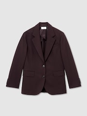 포도 - Reiss Sandor 스트레치 트윌 릴랙스드 싱글 브레스트 블레이저 - 12의 이미지 2