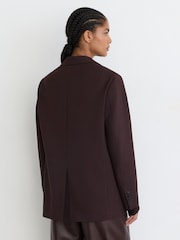 포도 - Reiss Sandor 스트레치 트윌 릴랙스드 싱글 브레스트 블레이저 - 12의 이미지 9