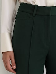 Reiss Green Gabi Flared Suit Trousers - Image 6 of 7