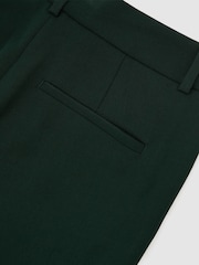 Reiss Green Gabi Flared Suit Trousers - Image 7 of 7
