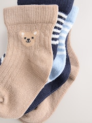 Blue Bear Baby Socks 5 Pack (0mths-2yrs) - Image 3 of 3