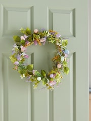 Multi Easter Egg Wreath - Image 1 of 4