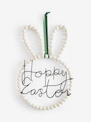 Natural Wooden Bunny Hanging Decoration - Image 3 of 4