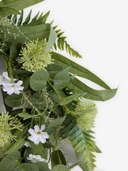 Green Spring Floral Daisy Wreath - Image 5 of 6