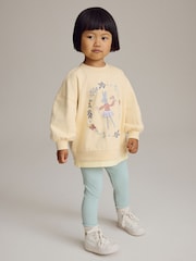 Yellow Bunny Long Sleeve Top and Leggings Set (3mths-7yrs) - Image 1 of 8