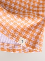 Pink Gingham Long Sleeve Top and Flare Leggings Set (3mths-7yrs) - Image 8 of 10