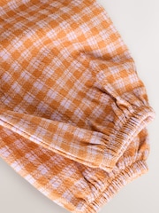 Pink Gingham Long Sleeve Top and Flare Leggings Set (3mths-7yrs) - Image 9 of 10