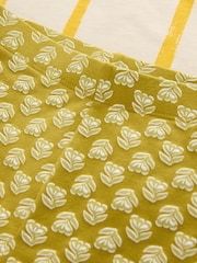 Cream Padded Flower Short Sleeve T-Shirt and Cycle Shorts Set (3mths-7yrs) - Image 9 of 9